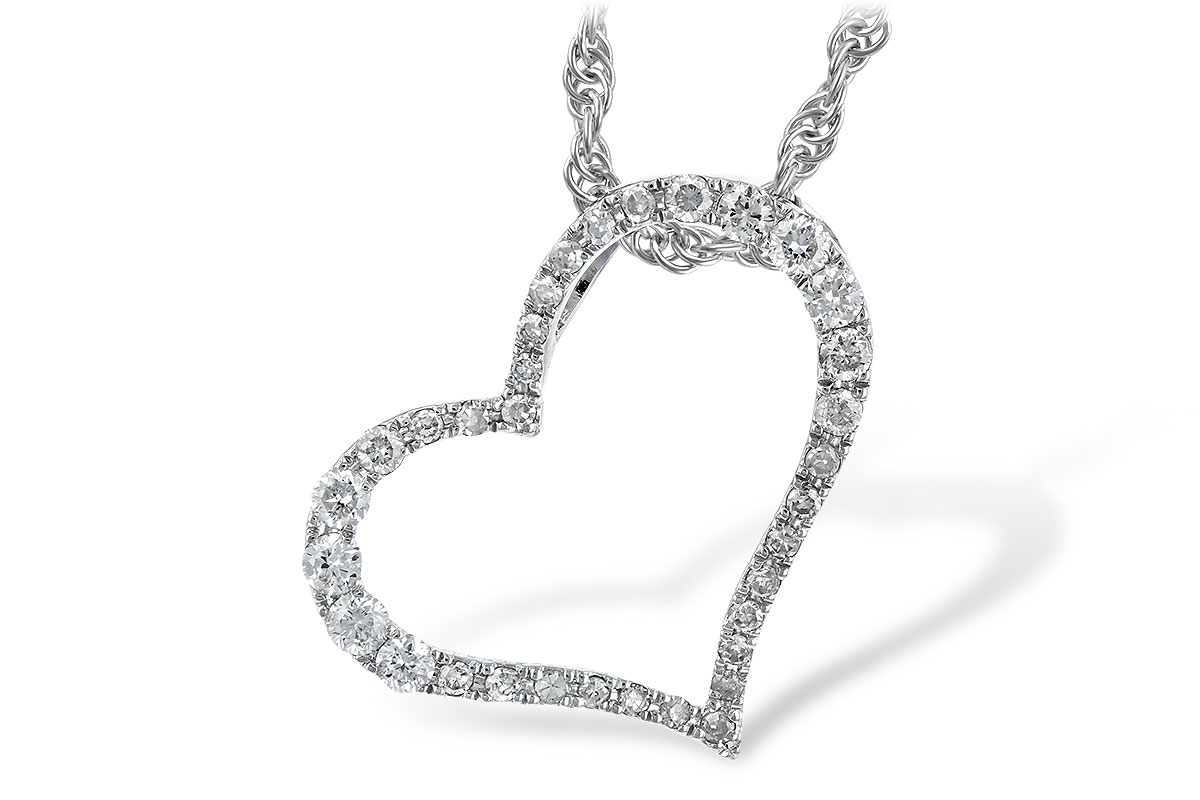 D060-63350: NECKLACE .24 TW