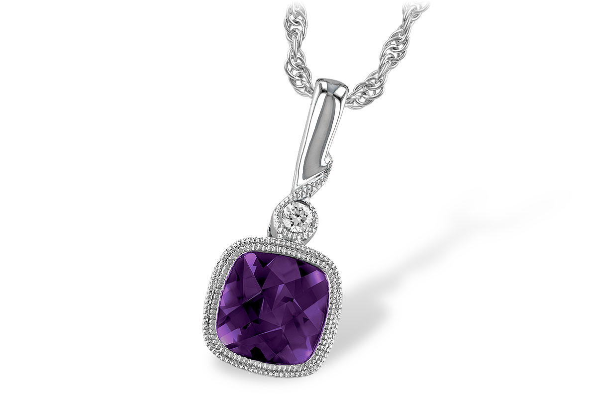 D238-80623: NECK .84 AMETHYST .86 TGW