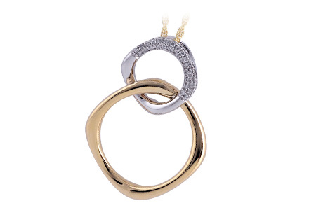 D239-66032: NECKLACE .14 TW