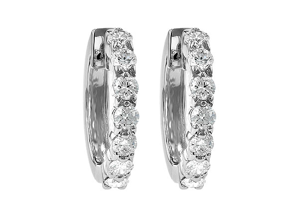 D240-57841: EARRINGS 1.00 CT TW