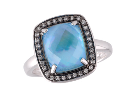 D242-38796: LDS RG 3.42 BLUE TOPAZ 3.54 TGW