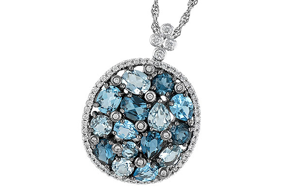 D242-40623: NECK 3.12 BLUE TOPAZ 3.41 TGW