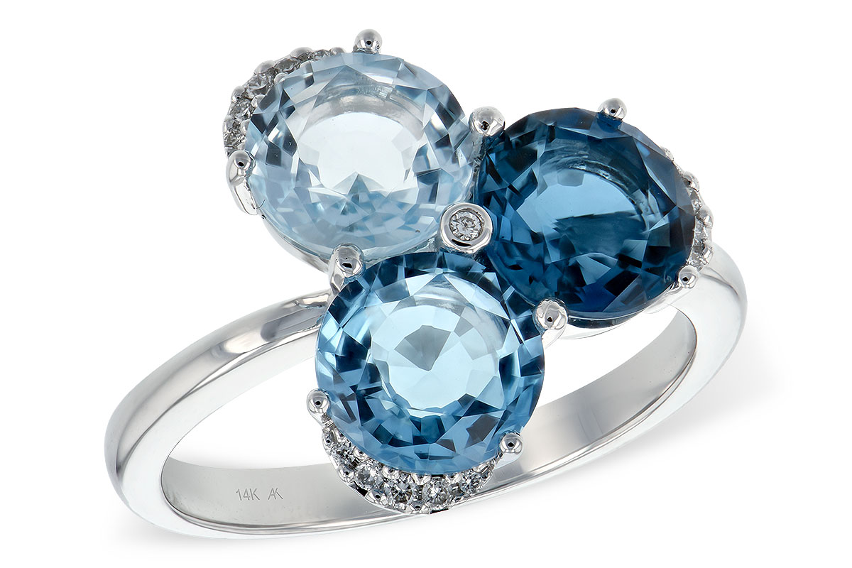 D244-19723: LDS RG 4.02 BLUE TOPAZ 4.07 TGW