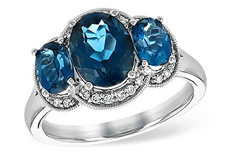 D244-25114: LDS RG 4.20 BLUE TOPAZ 4.33 TGW