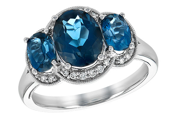 D244-25114: LDS RG 4.20 BLUE TOPAZ 4.33 TGW