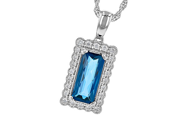 D245-16923: NECK 1.55 LONDON BLUE TOPAZ 1.70 TGW