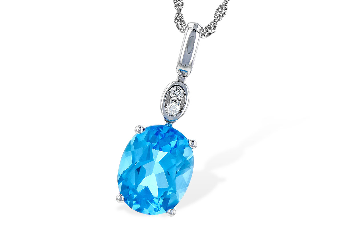 D245-16996: NECK 2.84 BLUE TOPAZ 2.87 TGW (10x8MM BT)