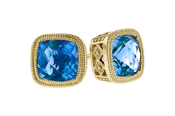 D327-83277: EARR 2.20 TW BLUE TOPAZ