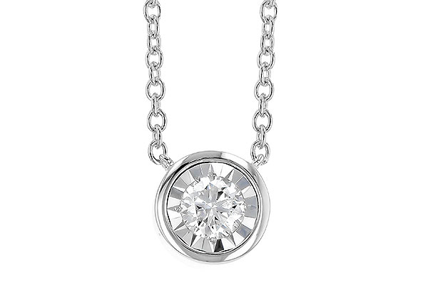 D327-85168: NECKLACE .32 BR (18")