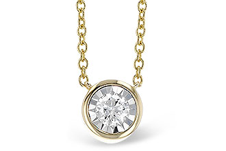 D327-85168: NECKLACE .32 BR (18")