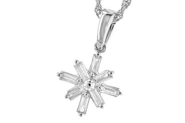 D327-86977: NECK .14 TW BAGUETTES