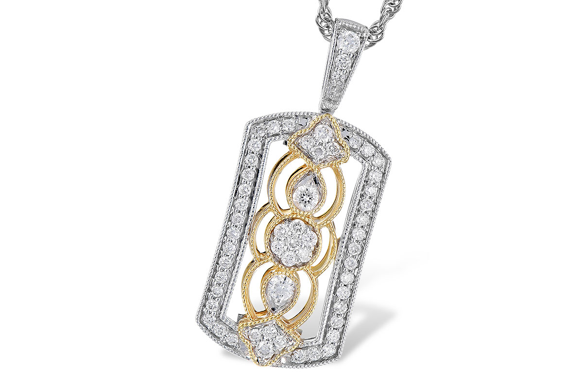 D327-87896: NECKLACE .33 TW