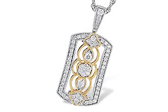 D327-87896: NECKLACE .33 TW