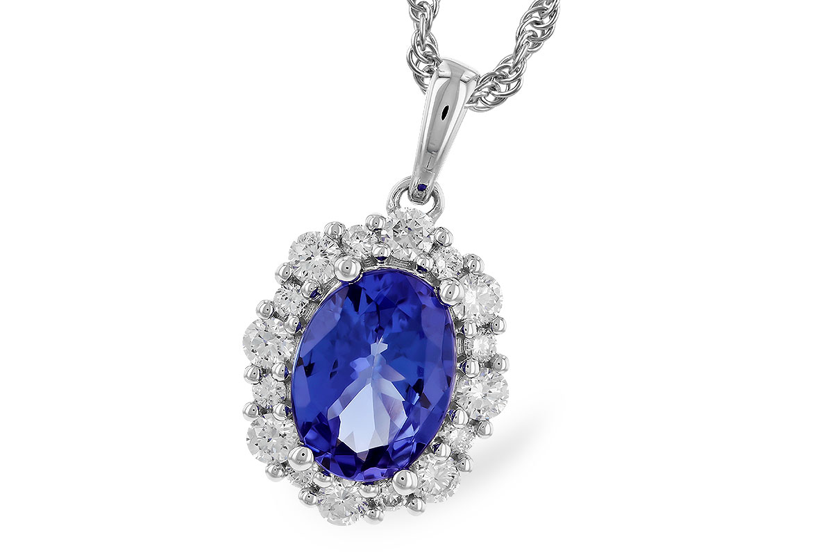 D328-76996: NECK 1.02 TANZANITE 1.32 TGW (8x6 OVAL)