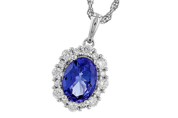 D328-76996: NECK 1.02 TANZANITE 1.32 TGW (8x6 OVAL)