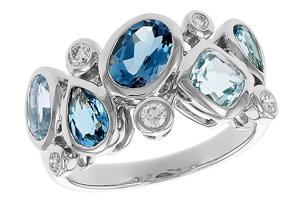 D328-78732: LDS RG 2.57 BLUE TOPAZ TW 2.75 TGW