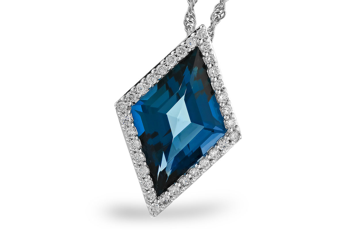 D328-79705: NECK 3.04 LONDON BLUE TOPAZ 3.20 TGW