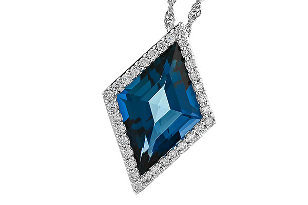 D328-79705: NECK 3.04 LONDON BLUE TOPAZ 3.20 TGW