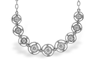 D329-64196: NECKLACE .25 TW (18")