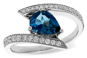 D329-65123: LDS RG 1.04 LONDON BLUE TOPAZ 1.28 TGW (8x6MM)