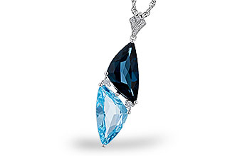 D329-66050: NECK 6.87 BLUE TOPAZ 6.97 TGW