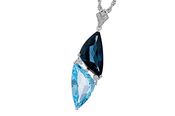 D329-66050: NECK 6.87 BLUE TOPAZ 6.97 TGW