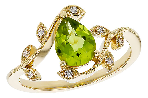 D329-66068: LDS RG 1.16 PERIDOT 1.22 TGW (8x6MM PER)