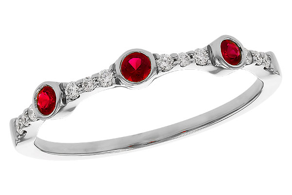 D329-66959: LDS WED RG .15 RUBY .24 TGW