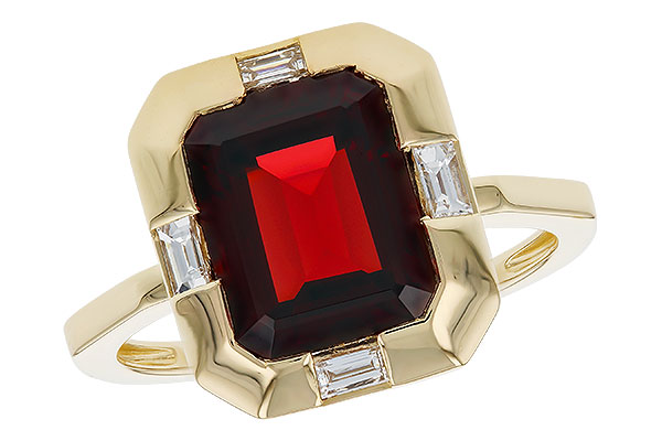 D329-67877: LDS RG 3.65 GARNET 3.82 TGW (10x8MM GAR)