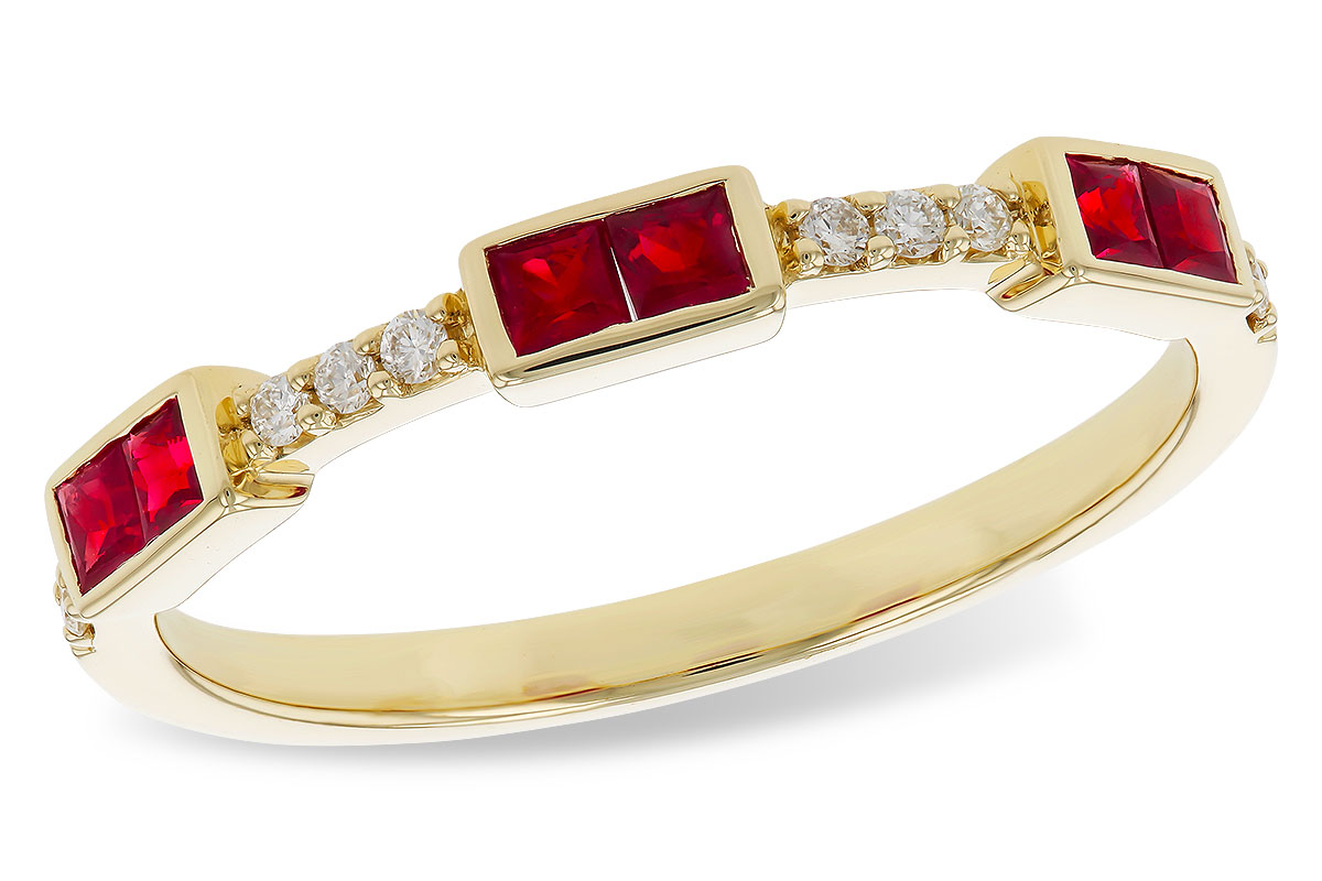 D329-68732: LDS WED RG .34 RUBY .41 TGW