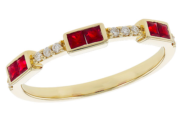 D329-68732: LDS WED RG .34 RUBY .41 TGW