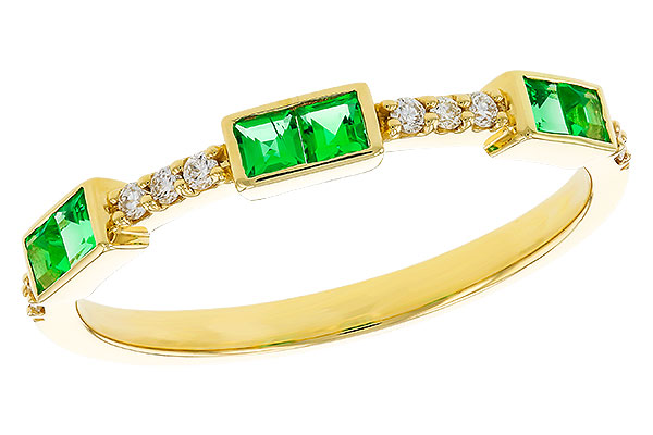 D329-68796: LDS WED RG .23 TW EMERALD .30 TGW