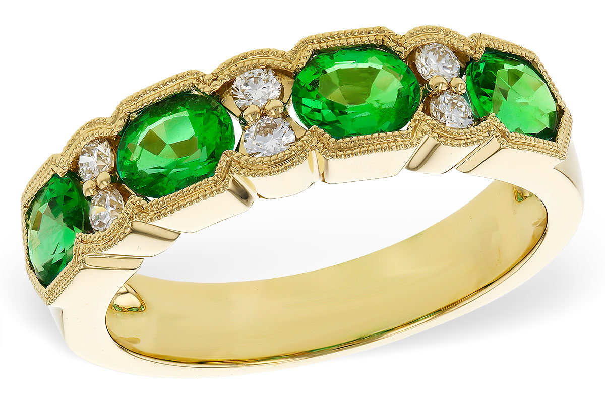 D329-71523: LDS WED RG 1.20 EMERALD 1.38 TGW (5x4MM EMER)