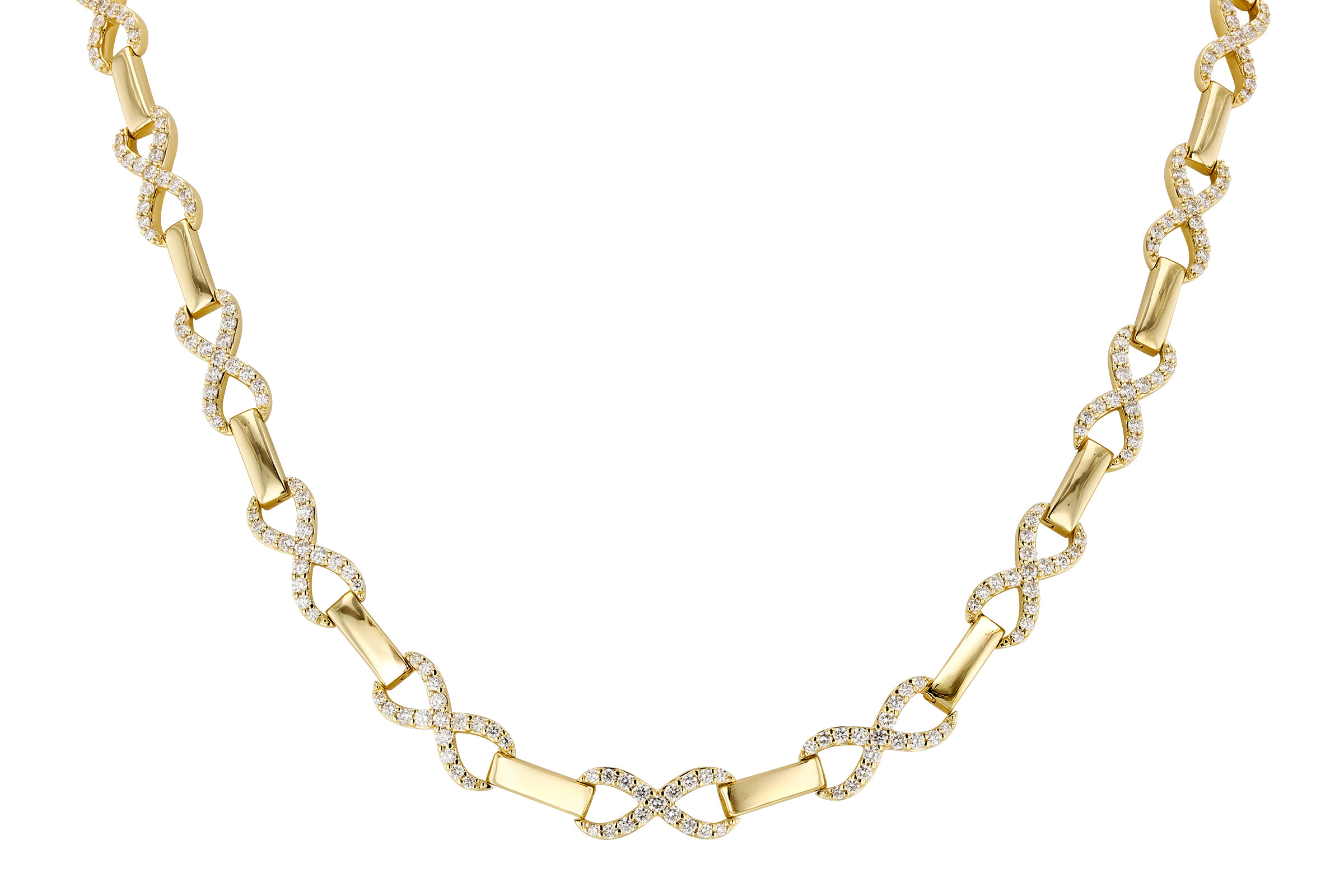 D330-56968: NECKLACE 2.20 TW (17")