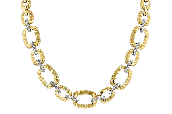E061-46077: NECKLACE .48 TW (17 INCHES)