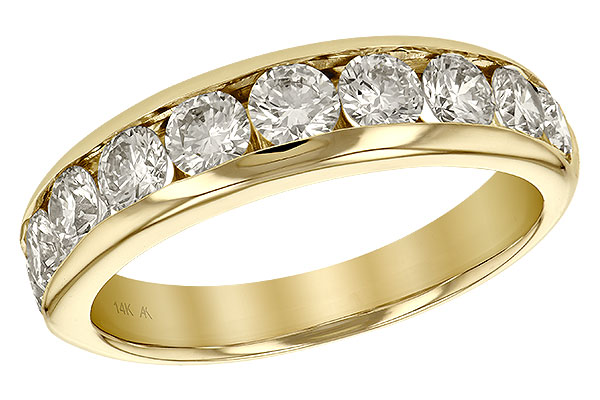 E147-87886: LDS WED RG 1.50 TW (10 STONES)