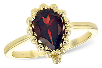 E244-22441: LDS GARNET RING 1.38 CT