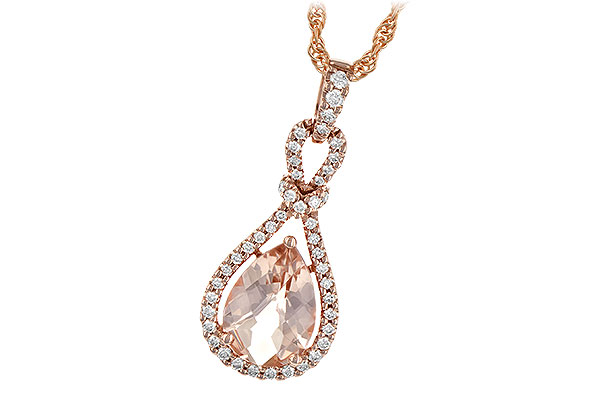 E245-09668: NECK 1.54 MORGANITE 1.75 TGW