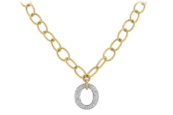 E245-10577: NECKLACE 1.02 TW (17 INCHES)