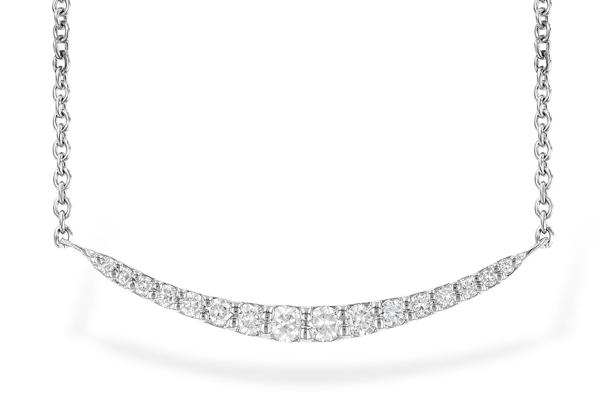 E245-14268: NECKLACE .20 TW (16 STONES)