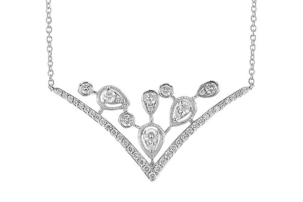 E327-86023: NECKLACE .45 TW