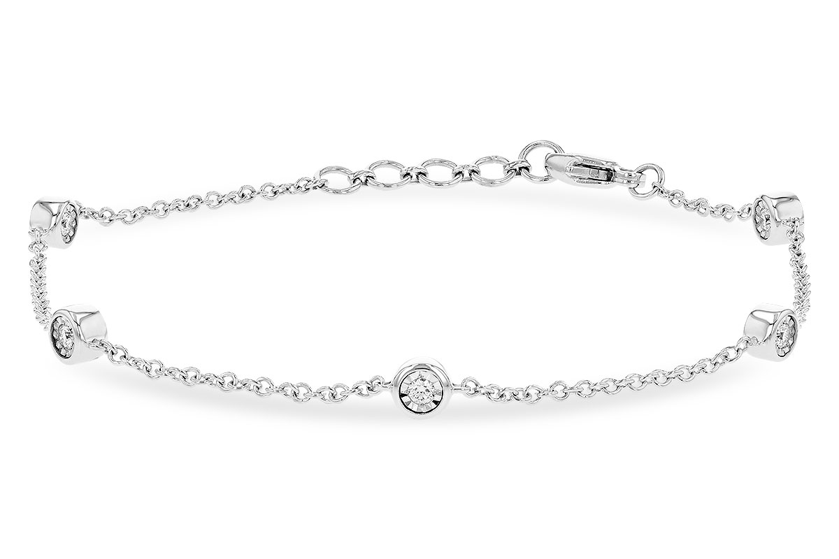 E327-89650: BRACELET .25 TW (7.25")