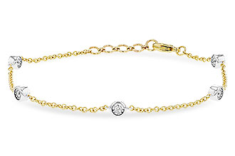 E327-89650: BRACELET .25 TW (7.25")