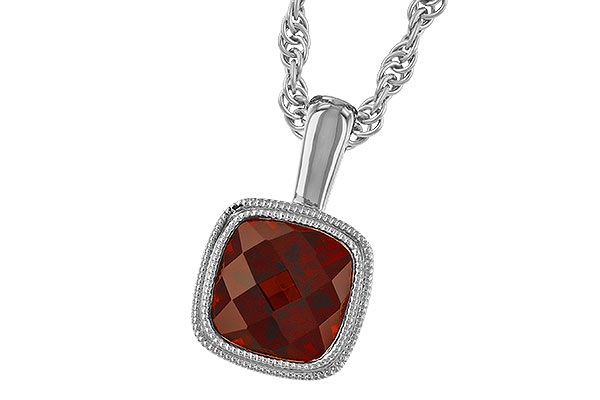 E328-78814: NECKLACE 1.22 CT GARNET