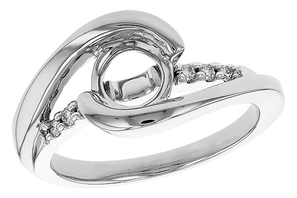 E328-81532: LDS SEMI DIA RG .09 TW (FOR 1CT BR)
