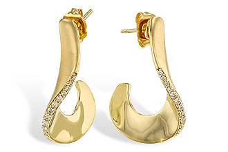 E329-64223: EARRINGS .14 TW
