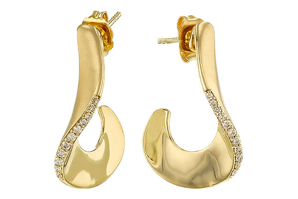 E329-64223: EARRINGS .14 TW