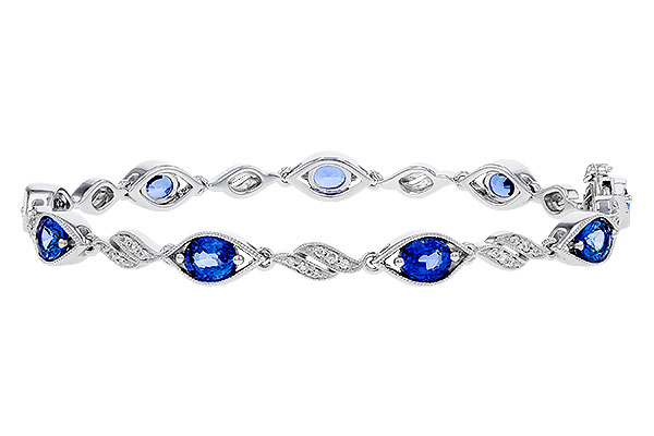 E329-66086: BRACELET 4.02 SAPPHIRE 4.26 TGW (7")