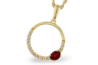 E329-66923: NECKLACE .26 RUBY .41 TGW