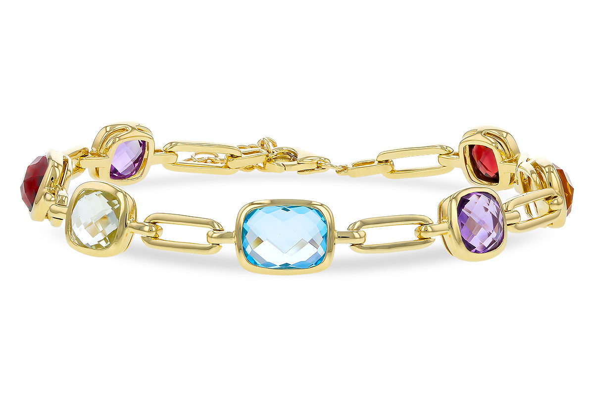 E329-67868: BRACELET 8.87 TW SEMI-PREC (GT,CIT,AMY,G.AMY,BT)